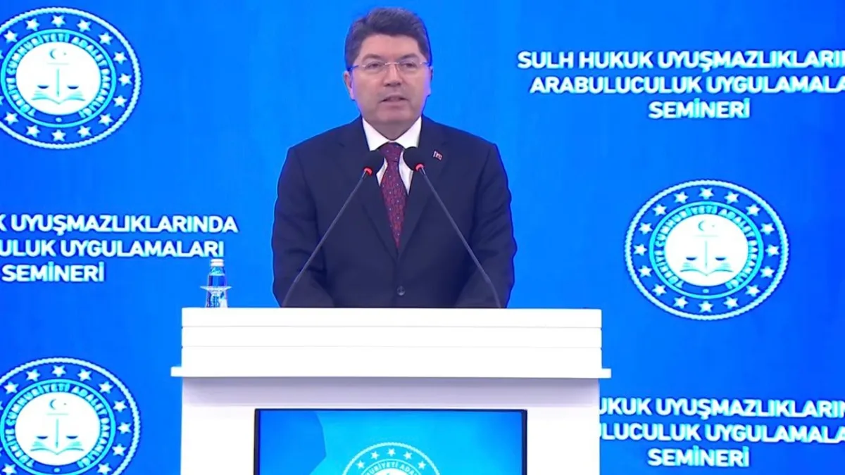 Adalet Bakanı Tunç: Arabuluculukla milyonlarca dosya barışçıl şekilde çözüldü… 9 milyona yakın başvuru, yüzde 62 uzlaşma Adalet Bakanı Tunç: Arabuluculukla milyonlarca dosya barışçıl şekilde çözüldü… 9 milyona yakın başvuru, yüzde 62 uzlaşma