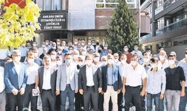 Ankara’da taksicilerden filyasyon ekiplerine destek