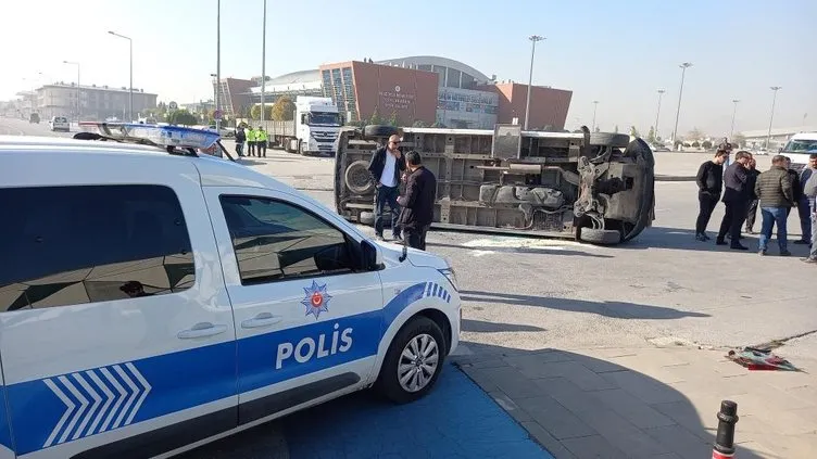 Konya’da öğrenci servisi kaza yaptı: Çok sayıda yaralı var