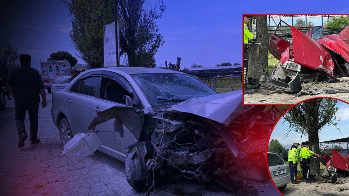 İzmir'de 3 otomobilin karıştığı feci kazada: 1 ölü, 3 yaralı