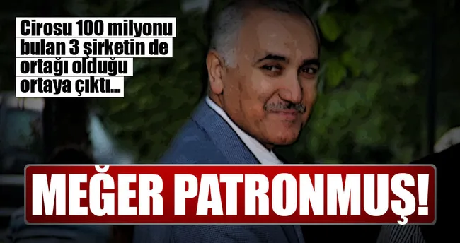 Meğer patronmuş!