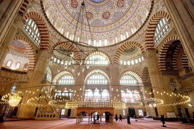Selimiye Camii’nden kareler