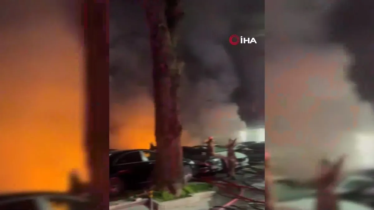 Beşiktaş’ta yaklaşık 100 milyon değerinde 15 araç alevlere teslim oldu | Video videosunu izle Beşiktaş’ta yaklaşık 100 milyon değerinde 15 araç alevlere teslim oldu | Video videosunu izle