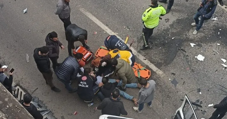 Diyarbakır’da zincirleme kaza: 2 ölü, 2 yaralı!