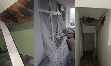 Burdur’da facianın eşiğinden dönüldü: Eve düşen yıldırım camları bomba gibi patlattı! #burdur