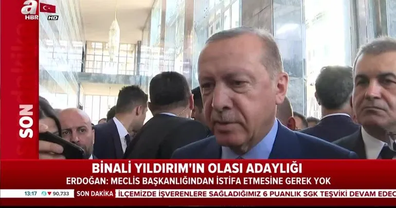 Cumhurbaşkanı Erdoğan'dan İstanbul adayı açıklaması