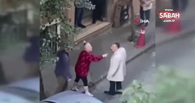 Yaşlı adama döner bıçaklı saldırı böyle görüntülendi | Video