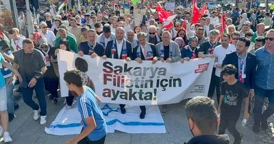 Sakarya Filistin için ayakta #sakarya