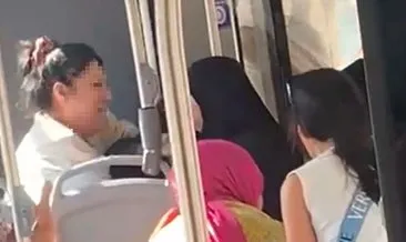 Otobüste tesettürlü kadına hakaret: 2 yaşındaki kızının gözleri önünde küfür ve şiddete maruz kaldı #denizli