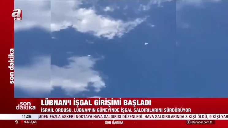 Hizbullah güçlerinin Tel Aviv şehrine düzenlediği roket saldırısı kamerada