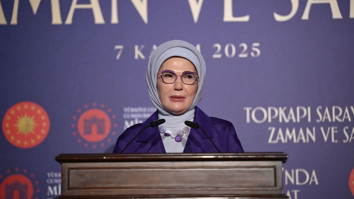 Emine Erdoğan, Topkapı Sarayı Saat Müzesi’nin açılışında konuştu: “Müzeler artık yaşayan mekânlar haline geldi” Emine Erdoğan, Topkapı Sarayı Saat Müzesi’nin açılışında konuştu: “Müzeler artık yaşayan mekânlar haline geldi”