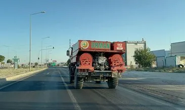 Aksaray’da orman yangını #aksaray