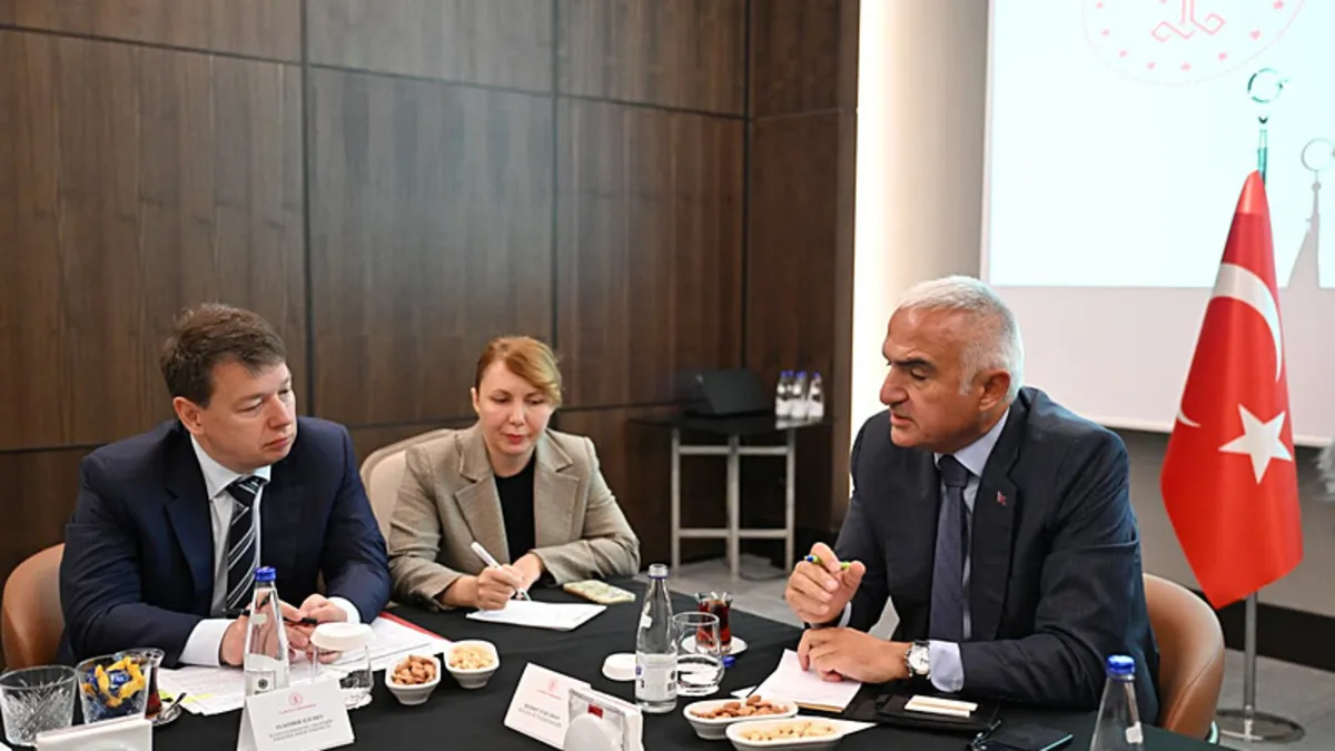 Kültür ve Turizm Bakanı Ersoy: "Rusya ile işbirliğimizi güçlendirecek çalışmalarımızı sürdüreceğiz"