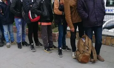 Edirne’de, yasa dışı yollarla yurda giren 12 düzensiz göçmen yakalandı