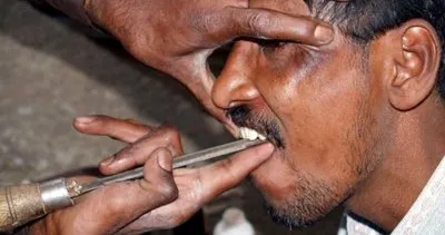 Burası Hindistan! Sosyal medyaya düşen görüntüler şoke etti