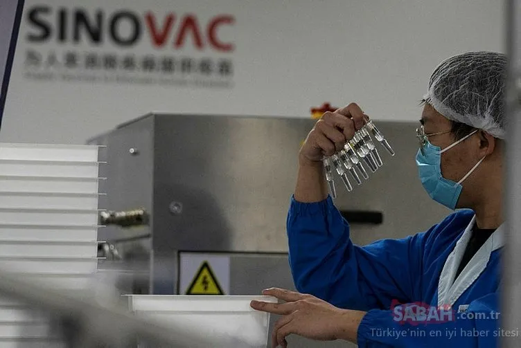 Türkiye’ye gelecek aşının üretildiği Pekin’deki merkez görüntülendi
