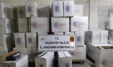 Yer Gaziantep: 2 milyon 670 bin TL'lik sahte terlik ele geçirildi! #gaziantep