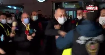 Fenerbahçe- Galatasaray maçı sonrası Fenerbahçe taraftarı Okan Güler’den Abdurrahim Albayrak’a saldırı | Video