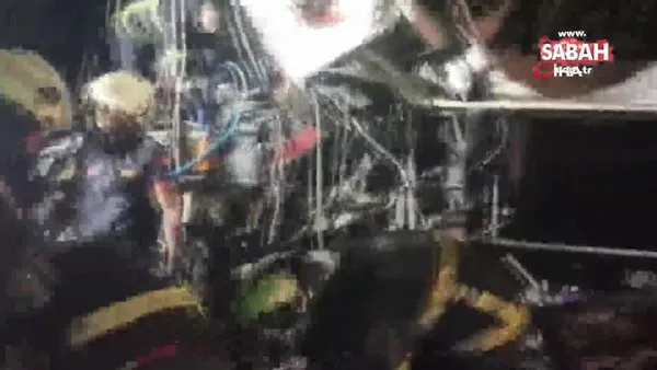 Batman’da tır ile yolcu otobüsü çarpıştı | Video