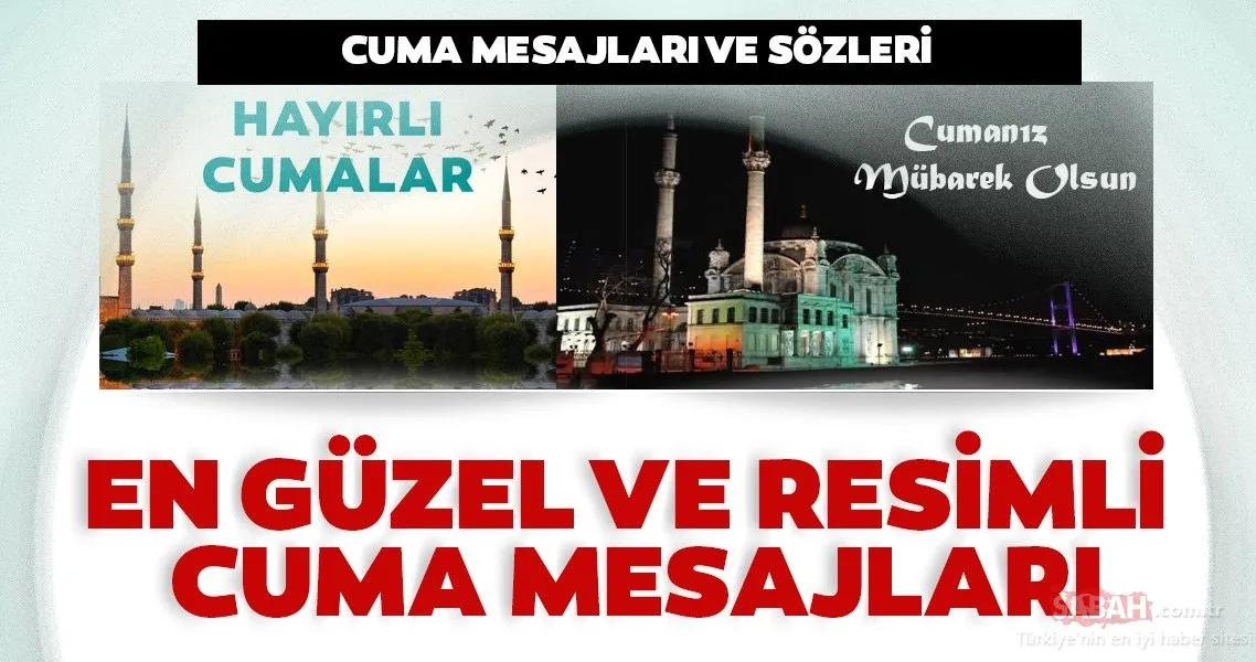 2020 yeni resimli cuma mesajlari ve