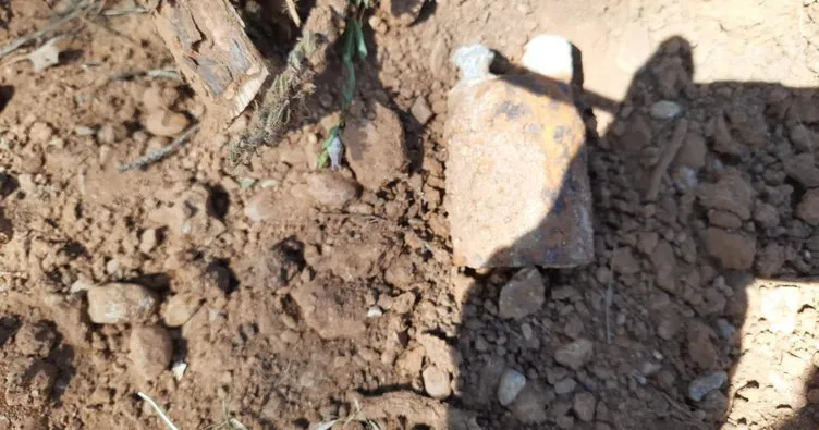 Manisa’da milli mücadele dönemine ait patlamamış el bombası bulundu