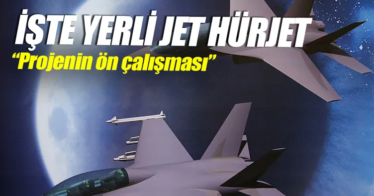 HÜRJET’in konsept tasarımı ortaya çıktı