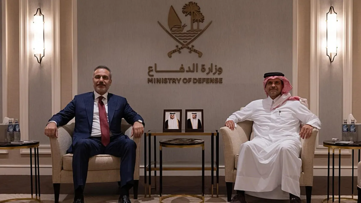 Dışişleri Bakanı Fidan, Katar Başbakan Yardımcısı Al Sani ile görüştü Dışişleri Bakanı Fidan, Katar Başbakan Yardımcısı Al Sani ile görüştü