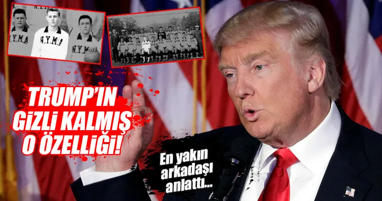 ABD’nin yeni Başkanı Trump eski forvetmiş!