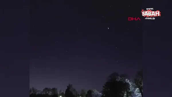 İngiltere’de meteor yağmuru, izleyenleri büyüledi | Video