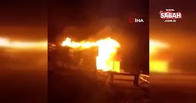 Rize’de yayla evinin kundaklandığı iddiası | Video