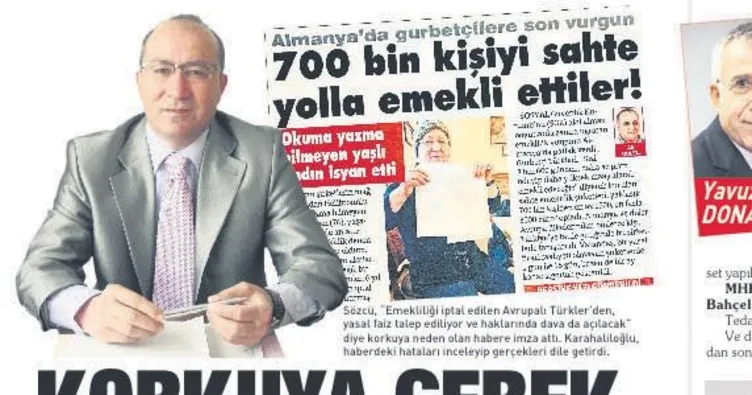 Sözcü’yü SGK da yalanladı