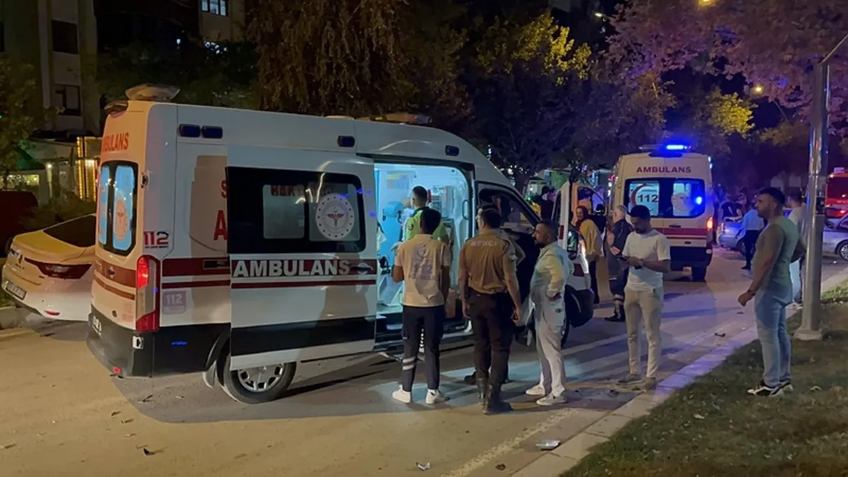 Elazığ’da zincirleme kaza: 2’si çocuk 4 yaralı!