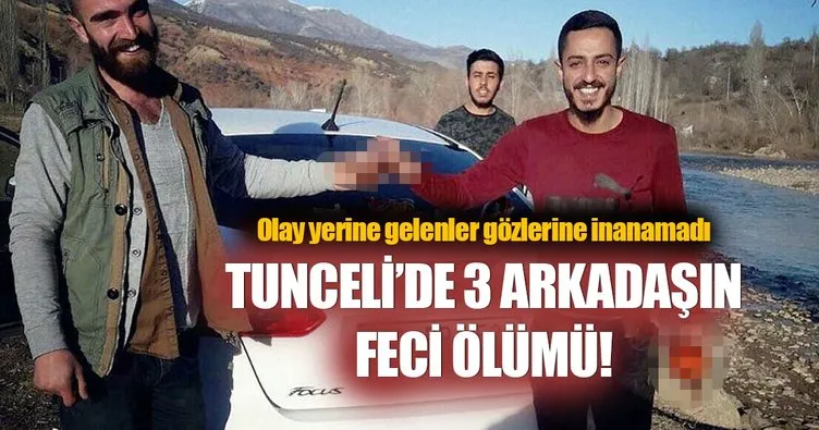 Tunceli’de trafik kazası: 3 ölü, 1 yaralı