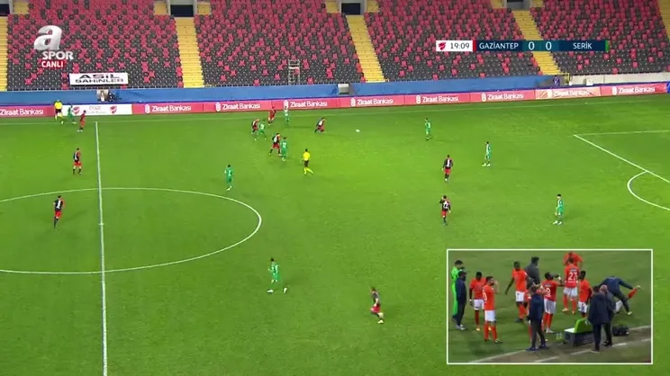 GOL | Gaziantep FK 1-0 Serik Belediyespor