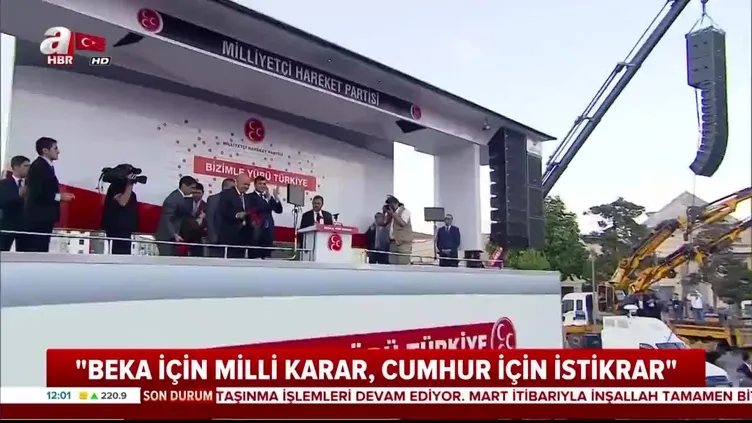 MHP'nin seçim sloganı belli oldu!