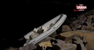 Kartal’da bottan denize düşen 2 kişiden 1’i kurtarıldı, diğeri kayıp | Video