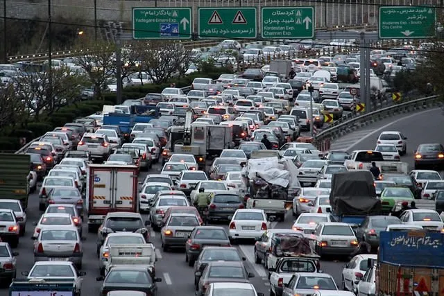 Tahran’da çıldırtan trafik