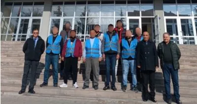 Kırşehir'de hükümlüler okulları temizledi #kirsehir