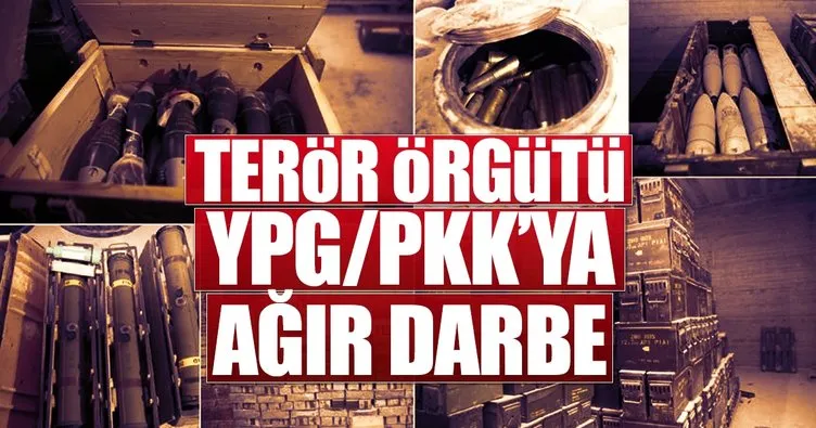Terör örgütü YPG/PKK’ya ağır darbe