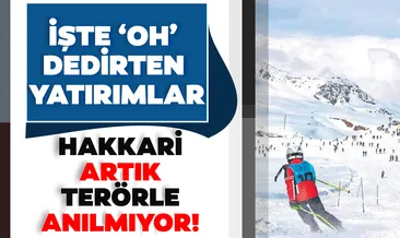 İşte ‘OH’ dedirten yatırımlar! Paralar teröre değil hizmete aktarıldı!