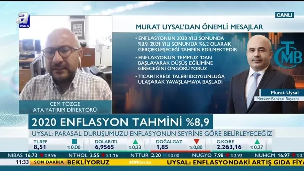 Tözge: Merkez Bankası 'Bekle ve gör' politikasını sürdürecek
