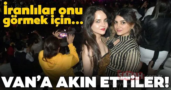 İranlılar onu görmek için Van'a akın etti!