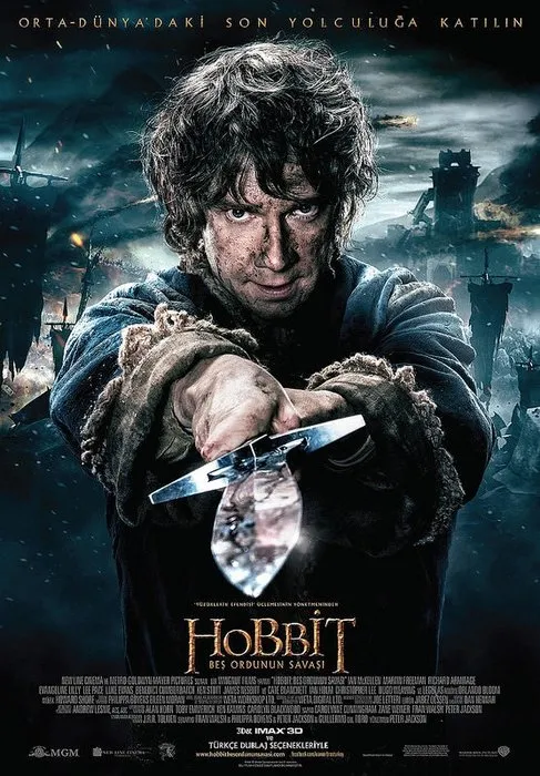 Hobbit: Beş Ordunun Savaşı filminden kareler