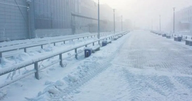 Rusya’da eksi 60 derece kaydedildi