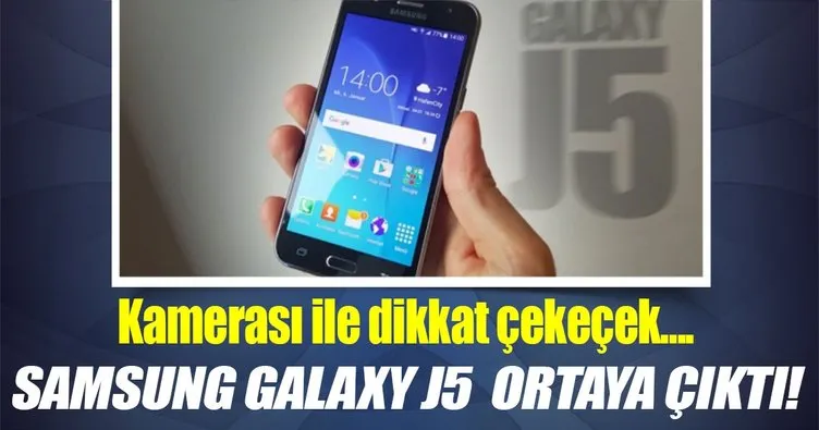 Samsung Galaxy J5  ortaya çıktı!