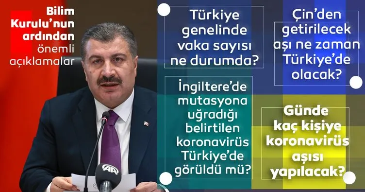 Son Dakika Haberleri | Sağlık Bakanı Fahrettin Koca Çin aşısının ne zaman geleceğini açıkladı!