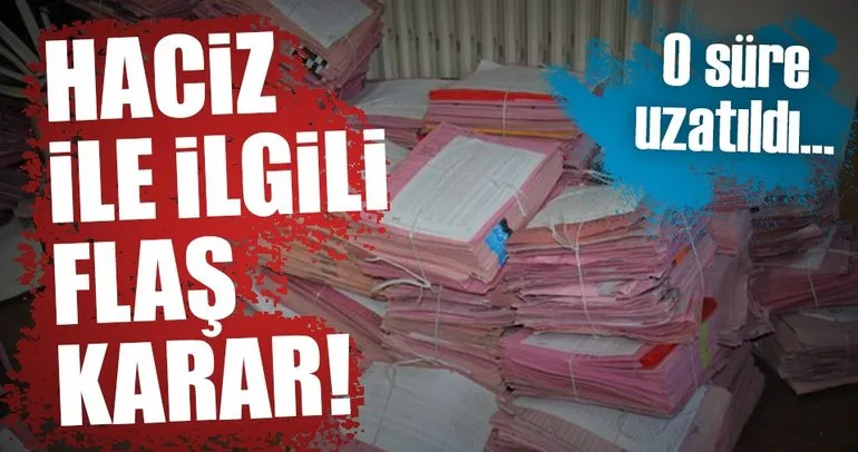 Hacizlere karşı dava açma süresi 15 gün oldu