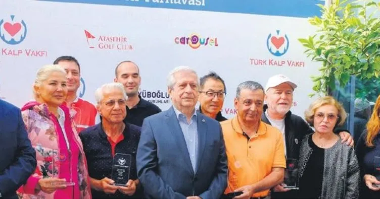 Golf turnuvasında ‘kalbinizi koruyun’ mesajı