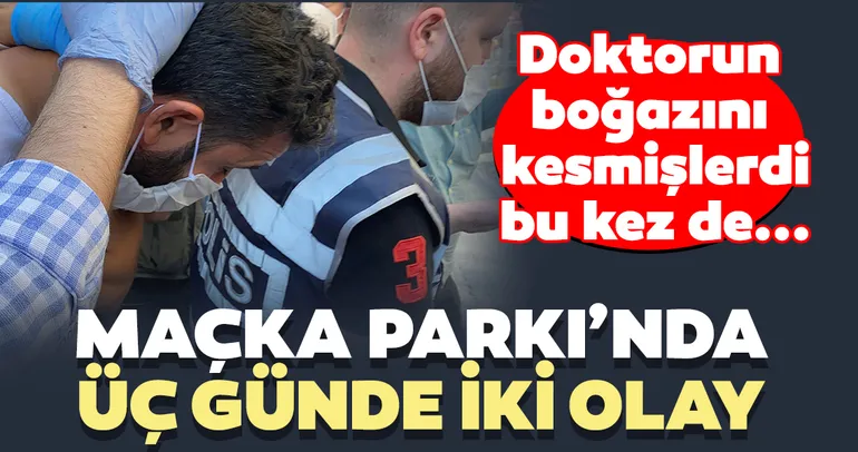 Beyoğlu’nda bıçaklı saldırgan dehşeti