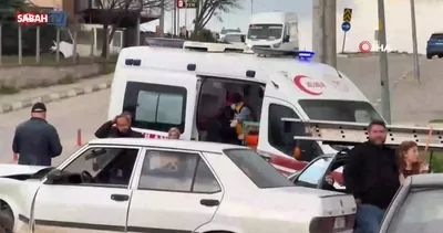 Kamyonetle otomobil çarpıştı: 1 yaralı